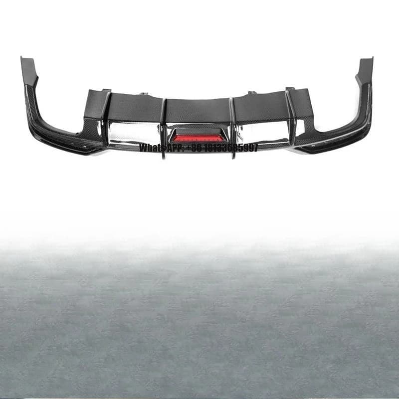 Carbon Fiber Rear Lip Spoiler for Audi S5 A5 S-Line B10 2021 2022 2025 Bumper Diffuser Auto Accessories