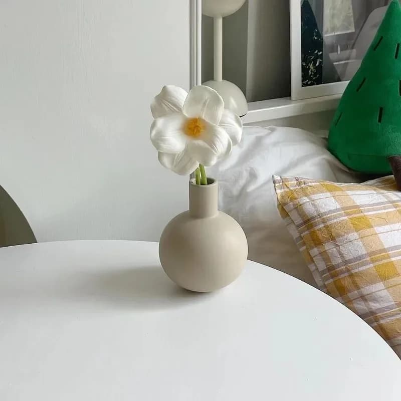 Ceramic Vases Decorative Items Desktop TV Cabinets Living Rooms Flower Arrangements Dried Flowers