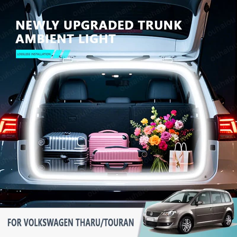 Car Trunk Light Car Trunk Lighting Modification Car Decorative Lights Fits Volkswagen Tharu/Touran Auto Accessories