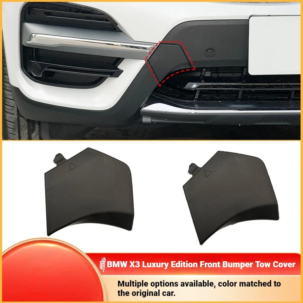 For 18-21 years BMW X3 front bar tow cover hook cover G01 front trailer cover hook cover 51119477665