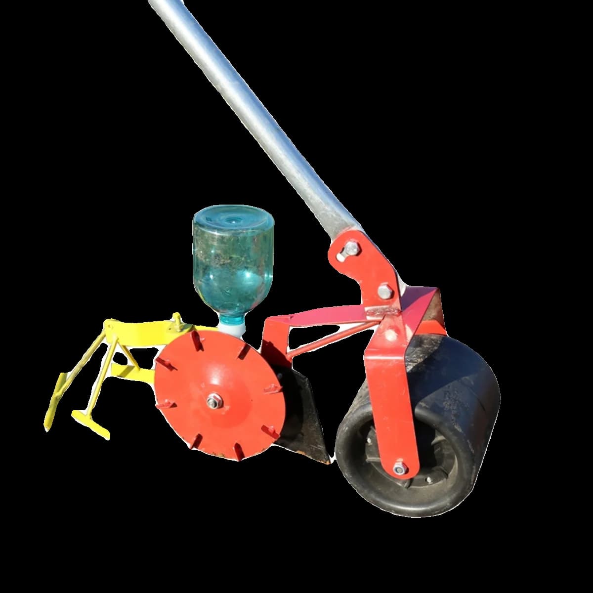 Hand push vegetable seed drill for millet pepper leek cabbage spinach and vegetable rapeseed