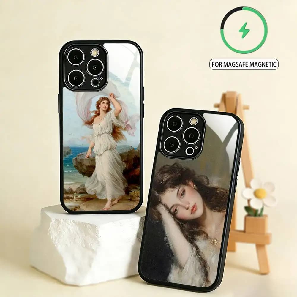 Greek Mythology Art    Phone Case For iPhone17,16,15,14,13,12,11 Plus,Pro Max Magnetic For Magsafe Wireless Charging