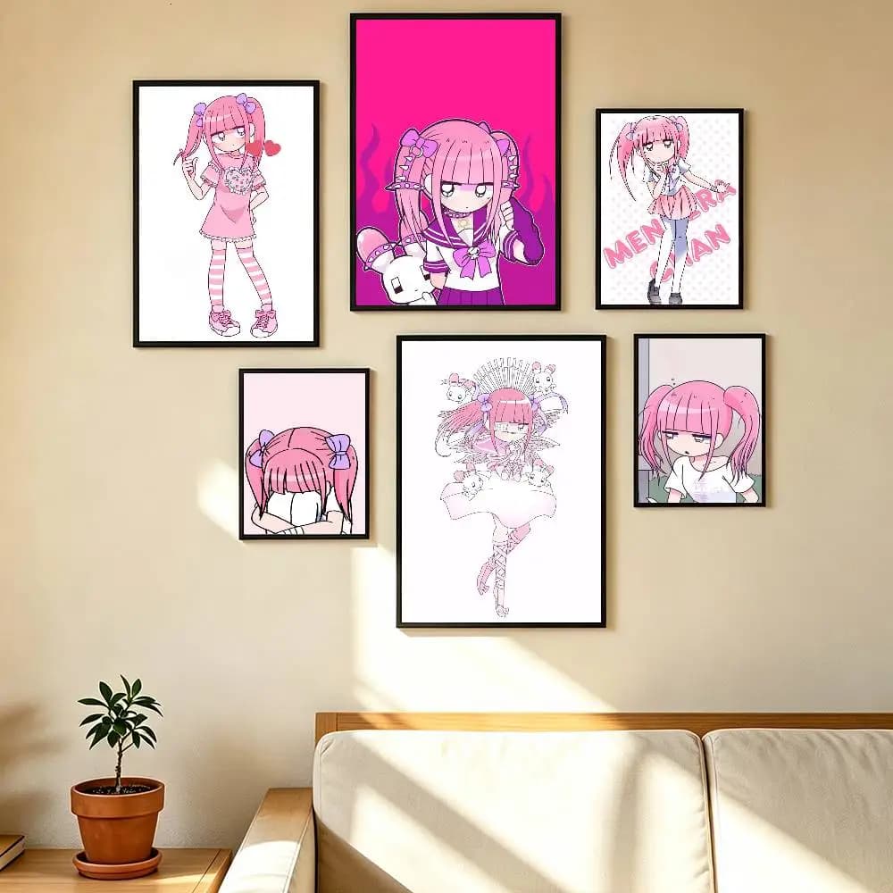 Killua Zoldyck Hunter x Hunter Poster High Quality Dorm Living Room Aesthetic Wall Decoration Painting Stickers Gift