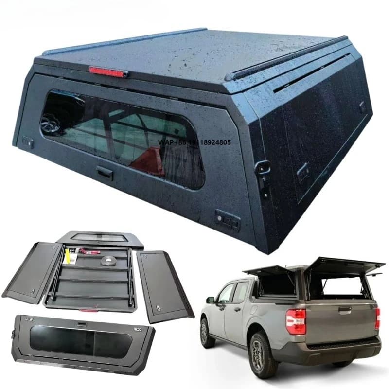 2023 2024 2025 Maverick Hybrid Pickup Bed Cap Aluminum Hardtop Canopy Ute Tray Camper Shell Truck Topper