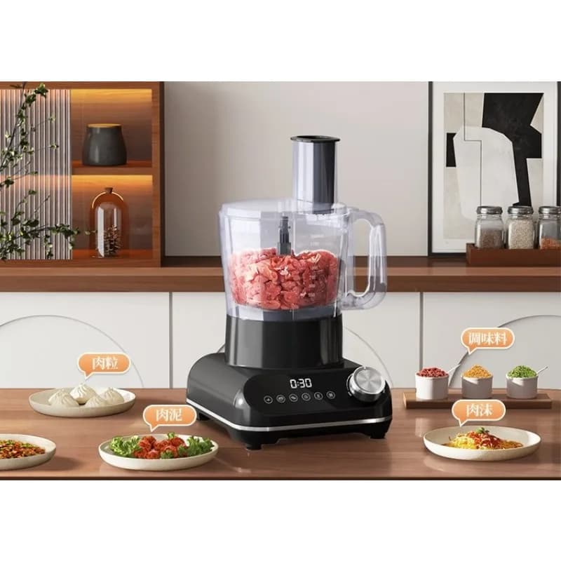 Cooking machine Stirring household meat grinder Mixing machine Slicing, shredding, grinding, ice crusher Automatic