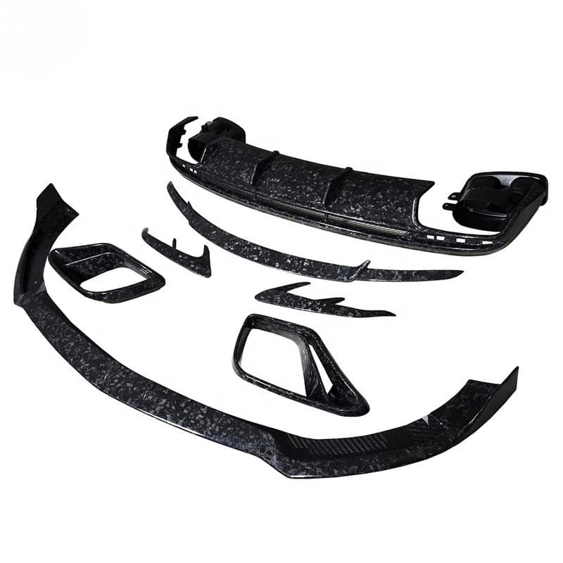 High Quality Prepreg Carbon Fiber B Style Body Kit For S63 Coupe C217 2018-2022 Exterior Tuning Parts