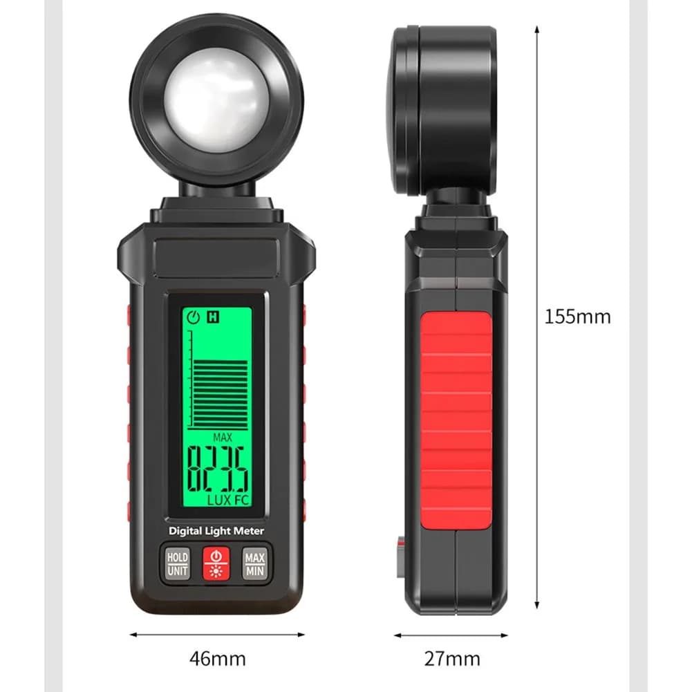 BL-75 Multifunctional Lux Meter for Lighting Measurement 0-200000 LUX Range ABS Body 15.5x4.6x2.7 cm Portable Design