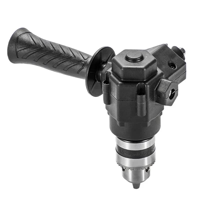 Industrial grade short multi-angle hand drill corner device  multi-function chuck right angle electric drill corner device