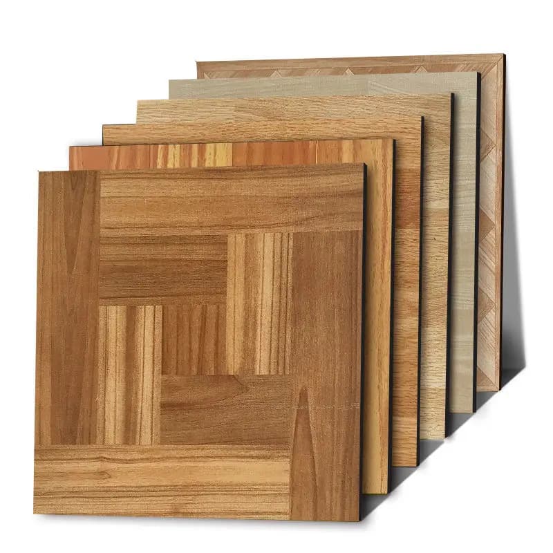 8pcs 3D Floor Tiles Stickers Waterproof Wall Stickers Pegatinas De Pared Peel and Stick Tile Bathroom Kitchen Backsplash Sticker