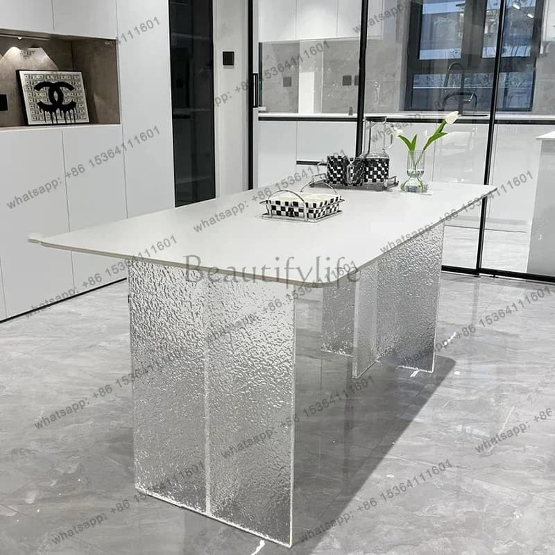 PG Design Minimalist Space Saving Dining Table Aesthetic Modern Creative Dining Tables Muebles Para Hogar Dining Room Furniture