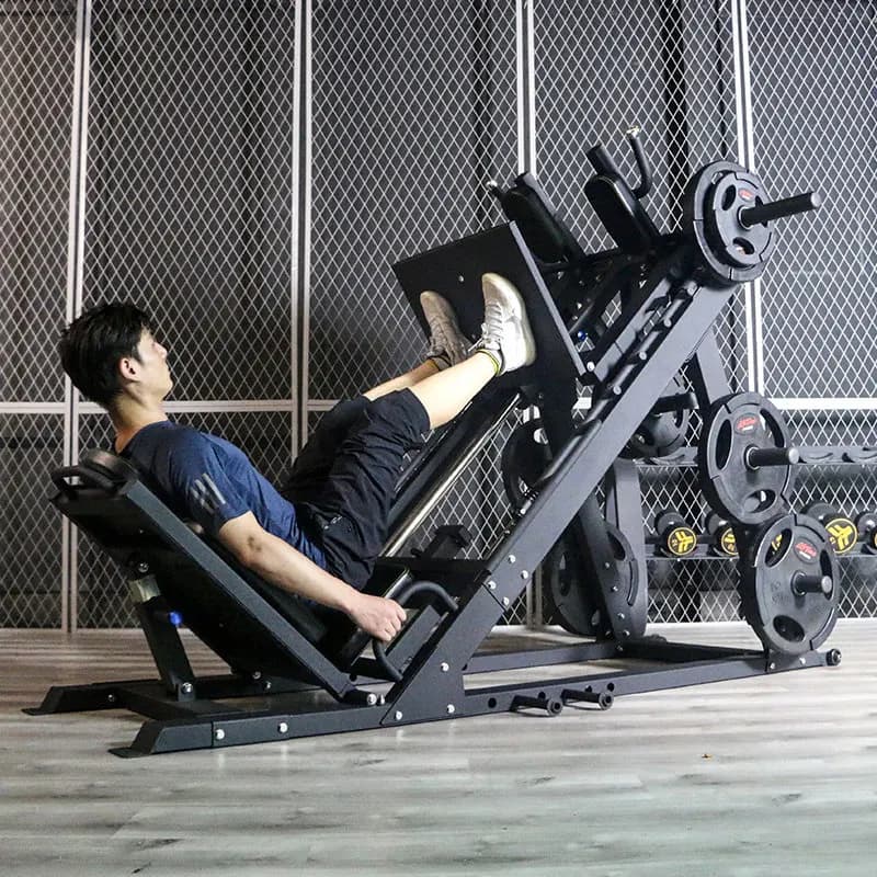 CX Commercial Inverted Pedal Machine Station Squat Inverted Pedal Trainer, Leg Strength Fitness Equipment