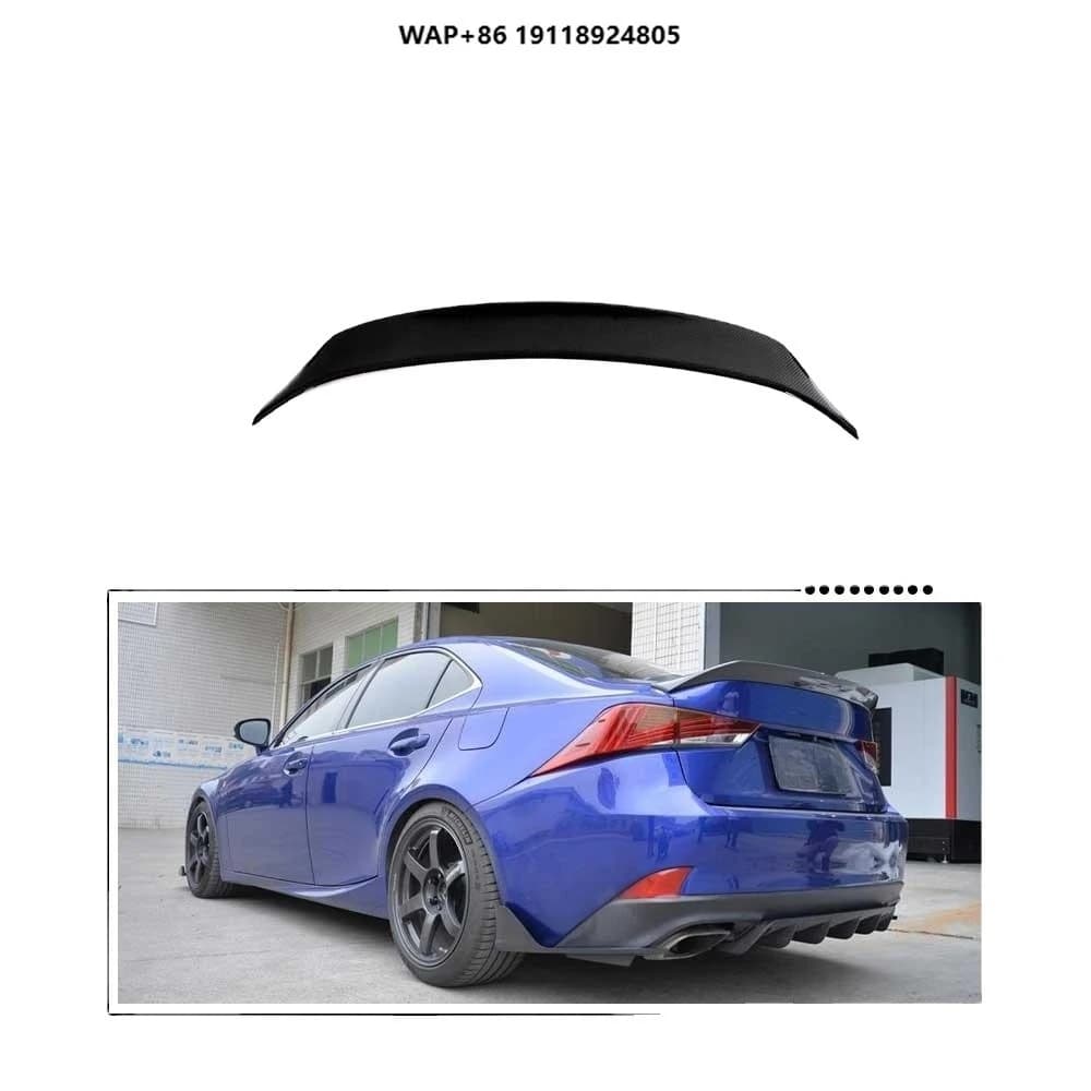Carbon Fiber Rear Spoiler for XE30 IS250 IS300 IS350 2014-2020