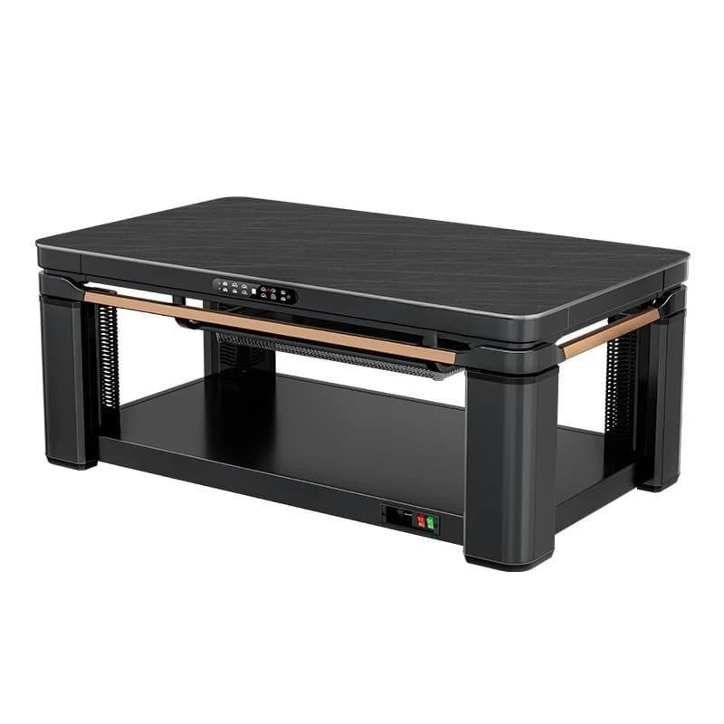 Electric heating table heating tea table one-piece roasting table 2025 new electric heater lifting living room electric