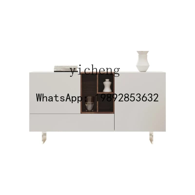 Light Luxury Home Entrance Cabinet Entrance Hall High Sense Home Living Room Side Cabinet