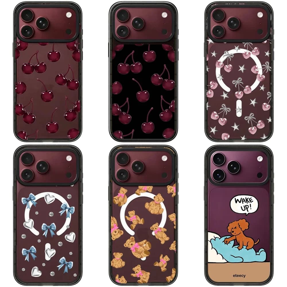 6091630 Impact Black Border Magnetic Case: Compatible with IPhone 18 17 16 15 14 13 Pro Max 17 Air