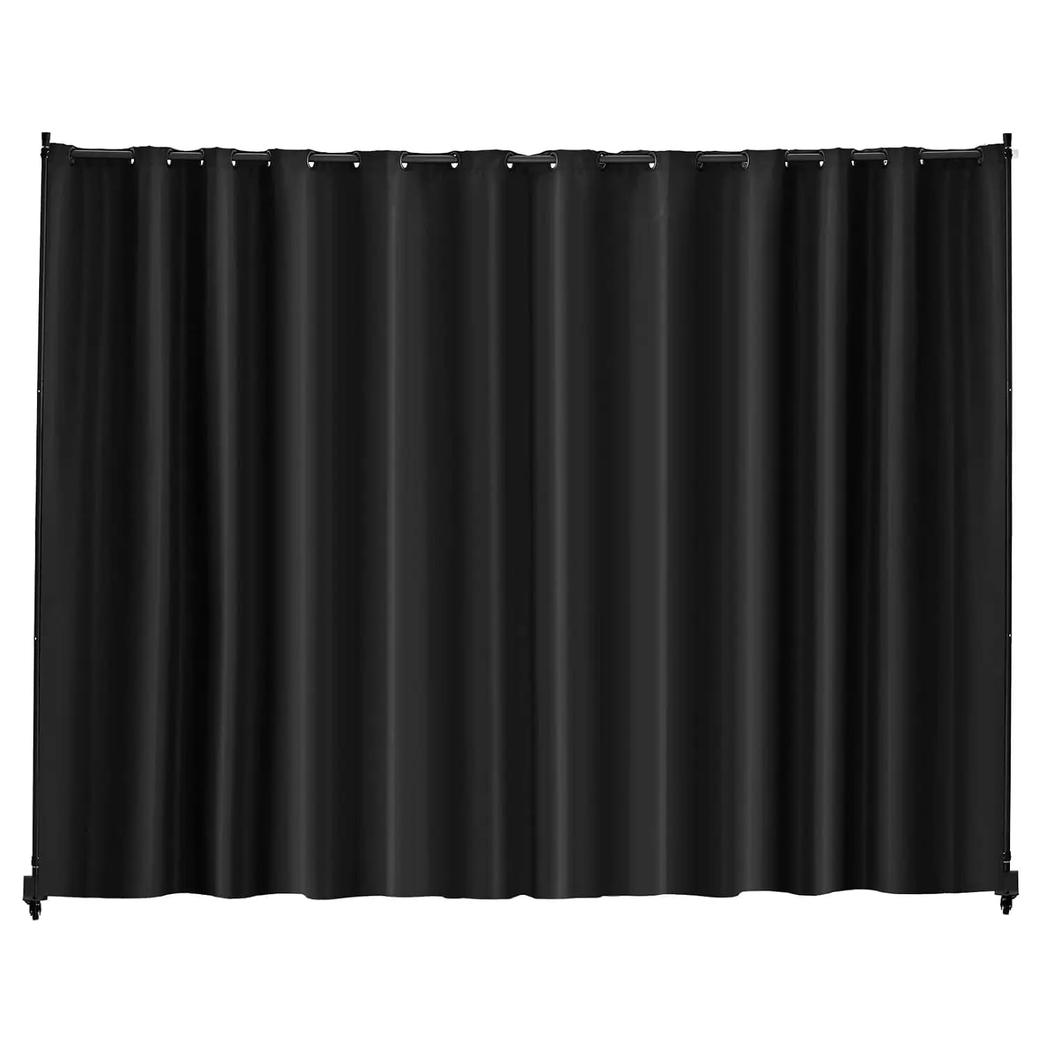 Room Divider, Portable Panel Room Divider with Wheels Curtain Divider Stand, Freestanding Room Divider Privacy, Customized