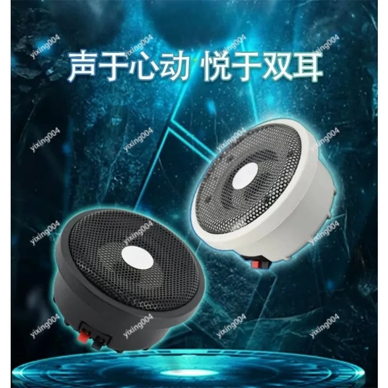 Indoor Outdoor Passive Ceiling Speaker, Waterproof Round Loudspeaker for Public Area
