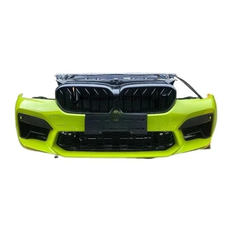 Original High-quality Hot Selling M5 F90 Front Bumper with Frame Electronic Fan Radiator for Body Kit