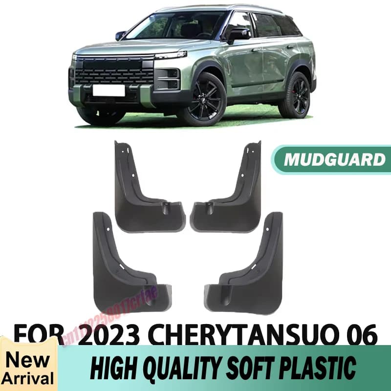 Front and Rear Wheel Special Fender Splash Protector For 2023-2024 Chery Discovery 06 CHERY Jaecoo 7 Car