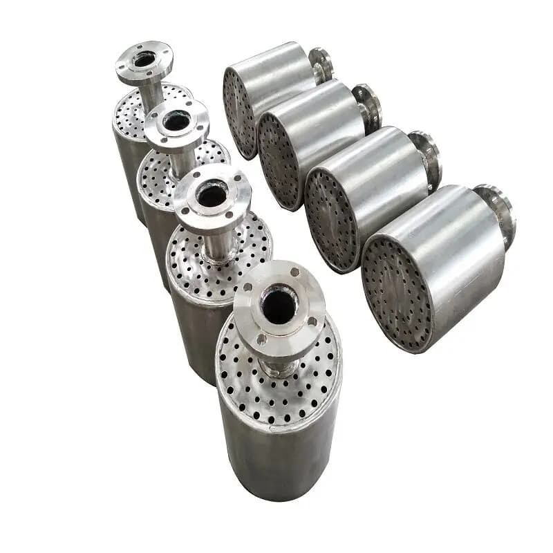 Hot water tank bath steam heating muffler jet bath pool reaction steam muffler
