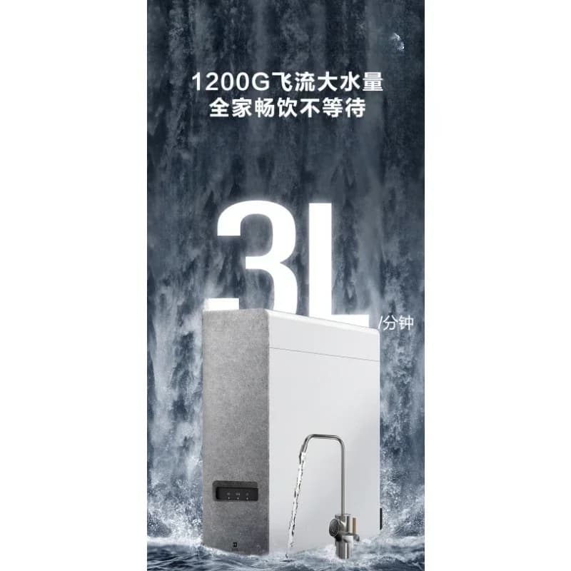 Water purifier, Shirazawa 1200G 6-year long-term RO film