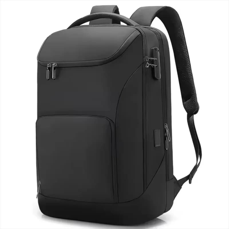 Casual Capacity Men's Backpack Laptop Men's Soft Back Backpack Large Capacity Men's USB Backpack