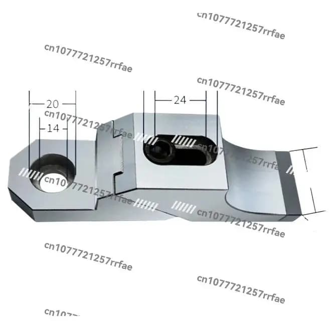 One-way Heavy Duty Toad Pliers CNC Mold Machining Side Fixed Heavy Cutting Anti-warp Multi-station Precision Ok Clamp