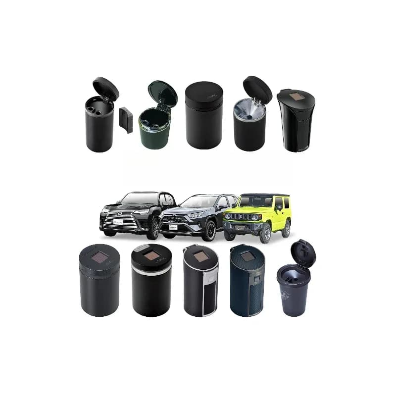 Fashion Features Different Sizes Materials Portable Car Ashtrays