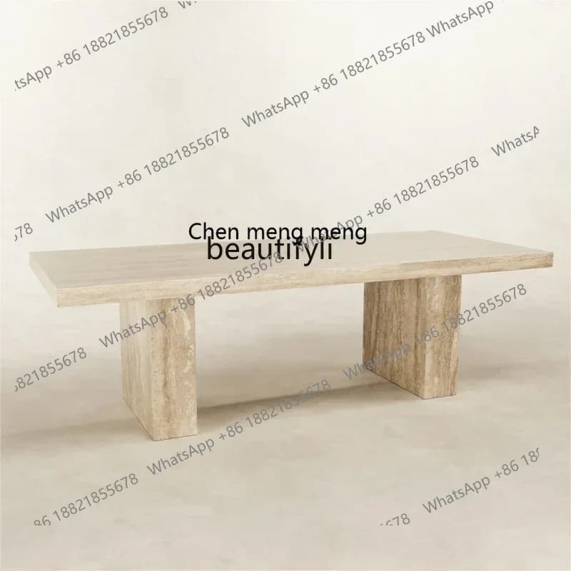 ss8350 Marble natural, dining table model room, office