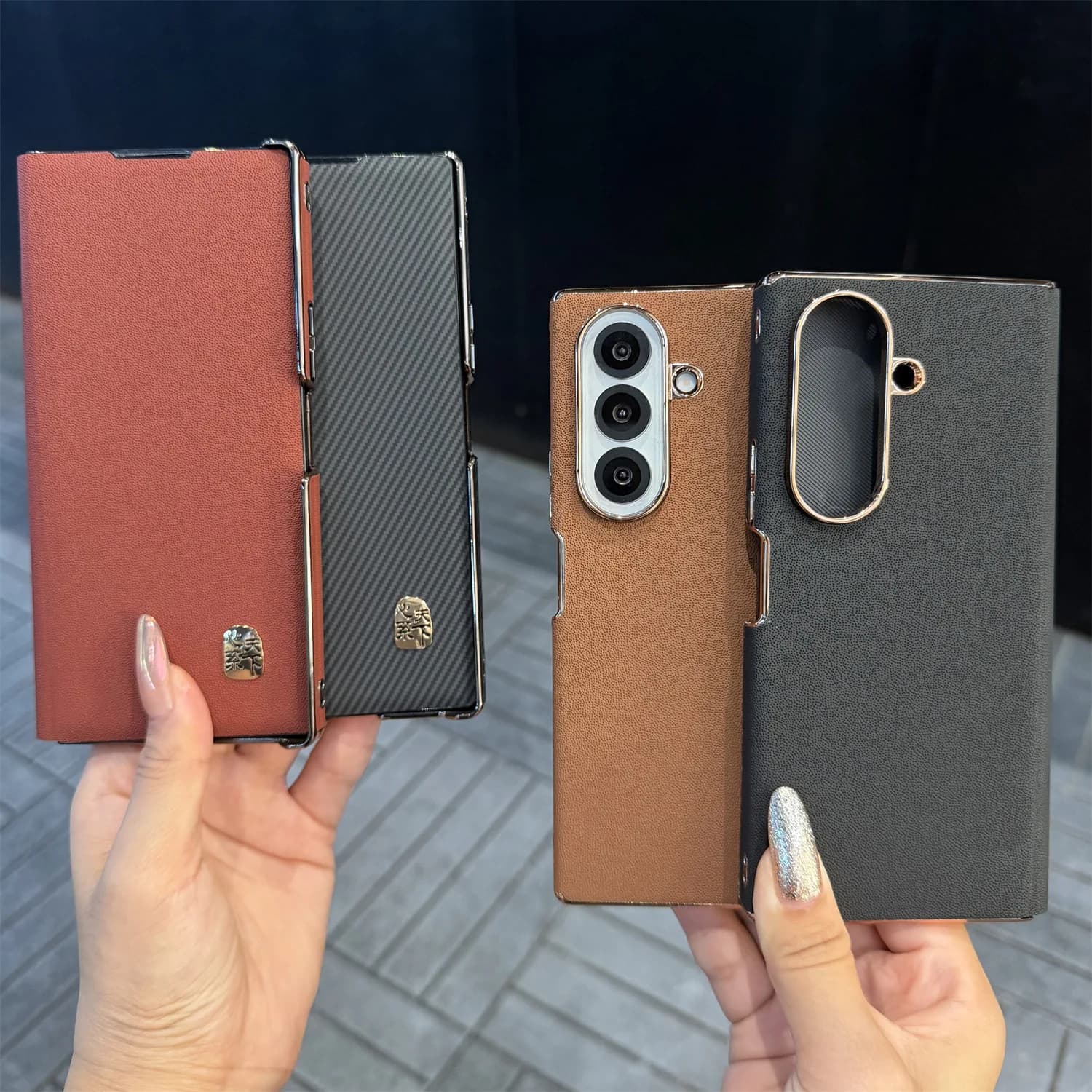 6081450 Phone Case for Samsung Galaxy Z Fold 8 7 6 Protective Back Cover for ZFold6 ZFold7 ZFold8 Case Shell