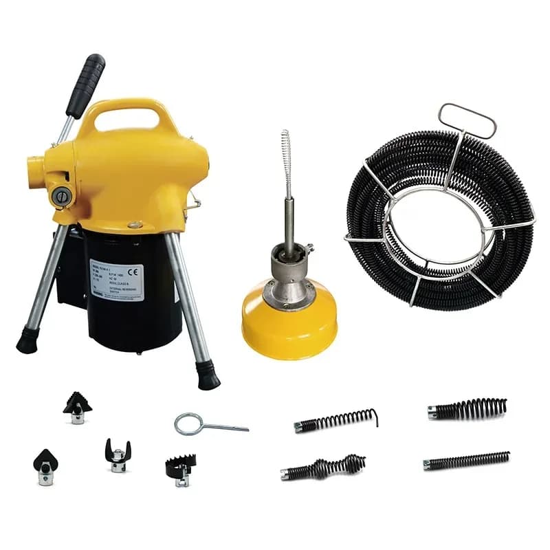 A75 Model Sewer Cleaning Machine Drain Cleaning Cable Machine for Professional Use