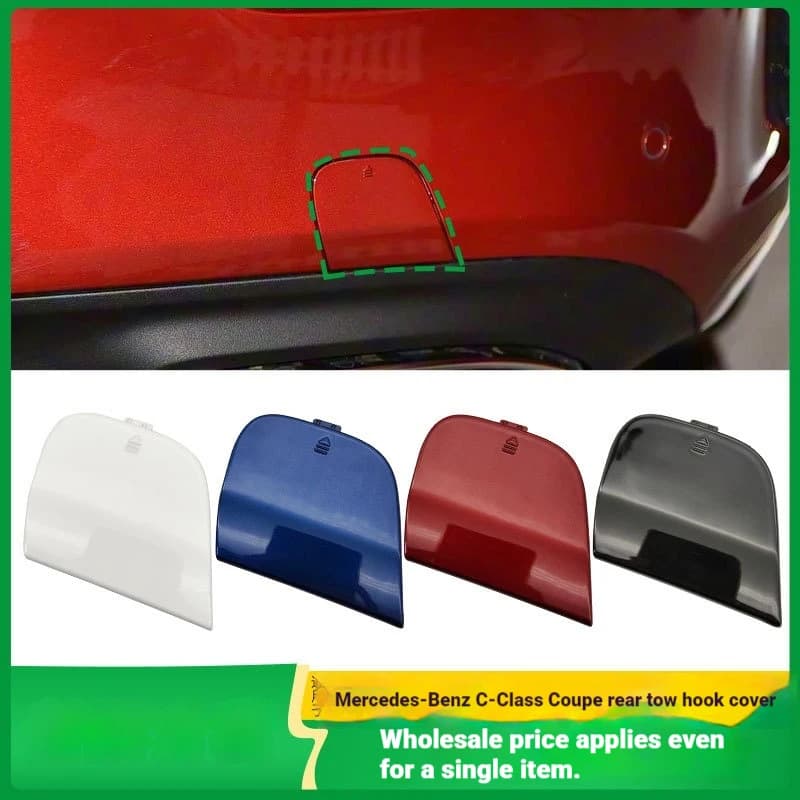 For Mercedes-Benz C-Class Coupe Front Bumper Traction Hook Hole Cover W205 Coupe Front Trailer Cover 2058851624
