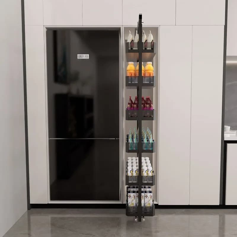 Kitchen Cabinet Multifunctional High Cabinet Snack Storage Narrow Cabinet