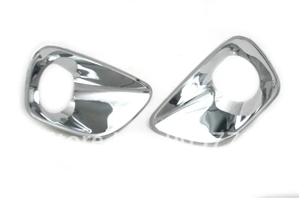 Elegant Easy-Install Chrome Front Fog Light Cover for Jeep Grand Cherokee 11-12 Free Shipping