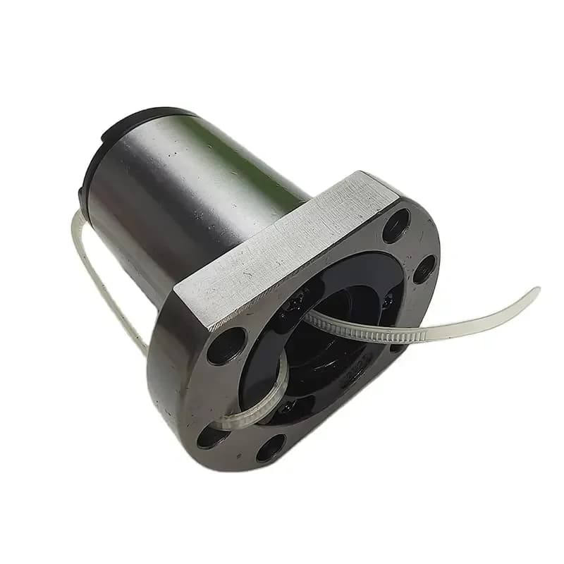 25mm Ball Screw with Bearing Nut SCM450 S55C CNC Linear Motion Guide 0-4000mm Custom Length High Precision Mechanical Parts