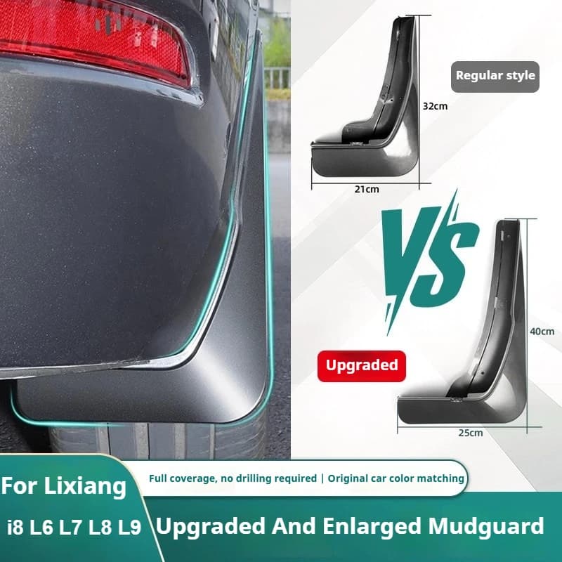 For Li LiXiang I8 L6 L7 L8 L9 Car Fender Original Factory Painted Finish Non-drilled Mudguards  Ideal Car Dedicated Modification