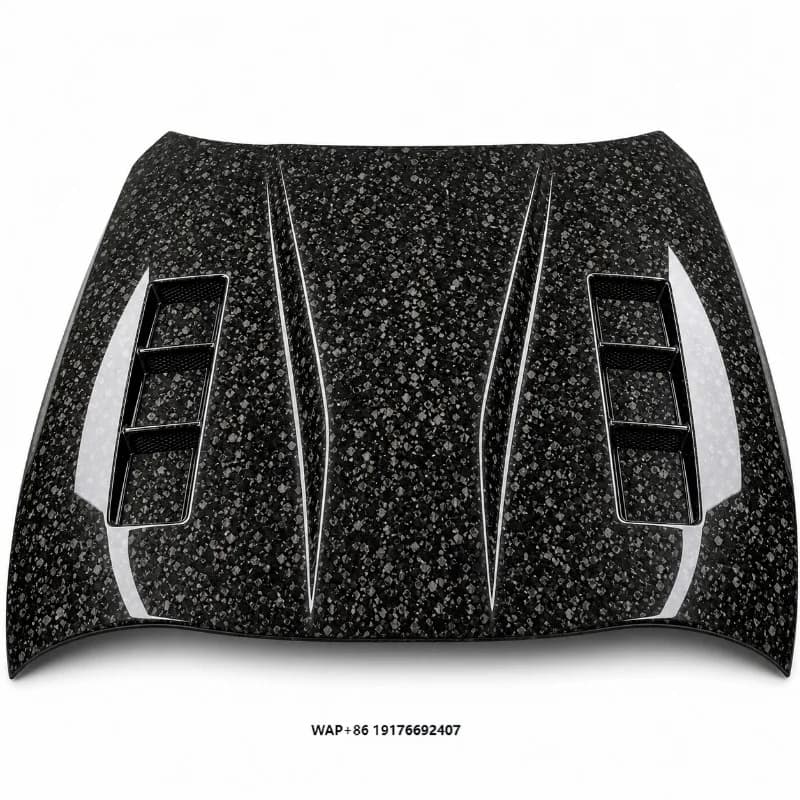 Style Forged Wet Carbon Fiber Hood Bonnet for M3 M4 G80 G82 G83 2020+