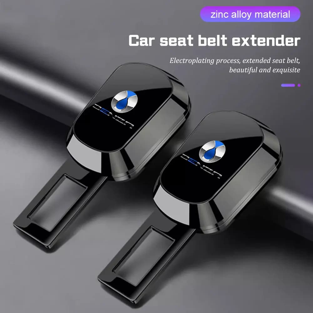 Car Seat Belt Clip Extender Metal Seat Belt Lock Plug Accessories Suitable for BYD Denza D9 DM-i N7 X N8 N9 EV Z9 Z9GT B5 B8
