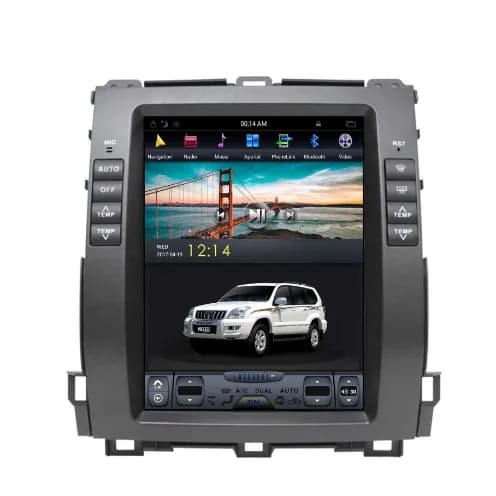 10.4 Inch Android 14 Car Radio fo LC120 2002-2009 GPS Car Multimedia