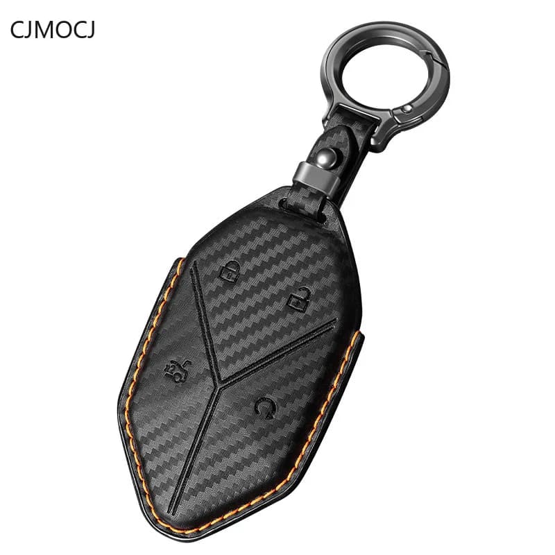Premium Microfiber Synthetic Leather Key Cover Case for Formula Leopard Leopard 5 (2023-2024) - Protective Key Fob Shell