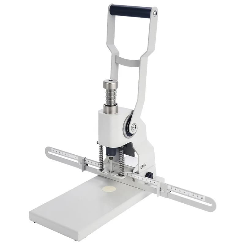 New Hole Punching Machine Manual Single Round Hole Punching Tag Paper Bag Drilling Voucher Hole Punching Machine Saves Effort