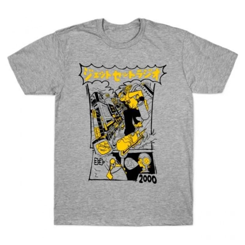 0409 Jet Set Radio Cute Video game Gift t shirt for Anime lover Short Sleeve Graphic Tee Y2K clothes All size cartoon Tops