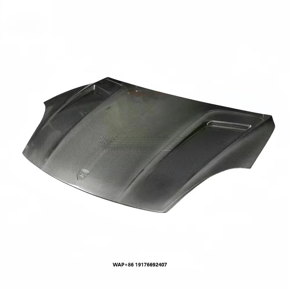 2018-2024 Upgraded Techar Style Dry Carbon Fiber Hood Body Kit Bumper for  9Y0