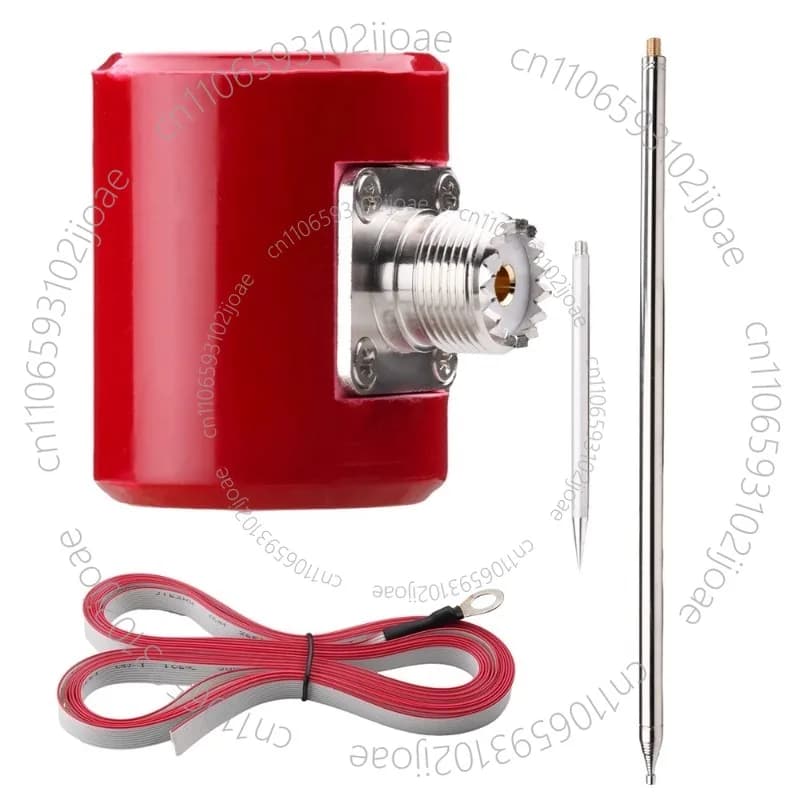QRP 5M/16.4Ft Telescopic Antenna 14M-30Mhz 300W Hf Antenna Stainless Steel 1/4 Wavelength Usdx Radio Station