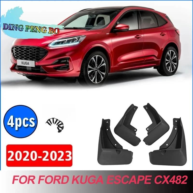 FOR Ford KUGA Escape CX482 2020-2023 Mudguards Fender Mudflaps Car Accessories Mud Flap Guard Splash Mudguard Front Rear 4p
