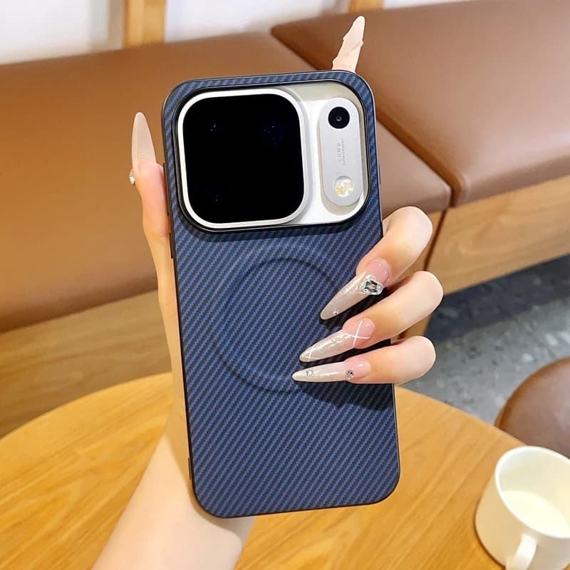 For OPPO Find X10 Pro Max X10 E Case Luxury Matte Carbon Fiber Texture Magnetic Wireless Charging Shockproof Protection Cover