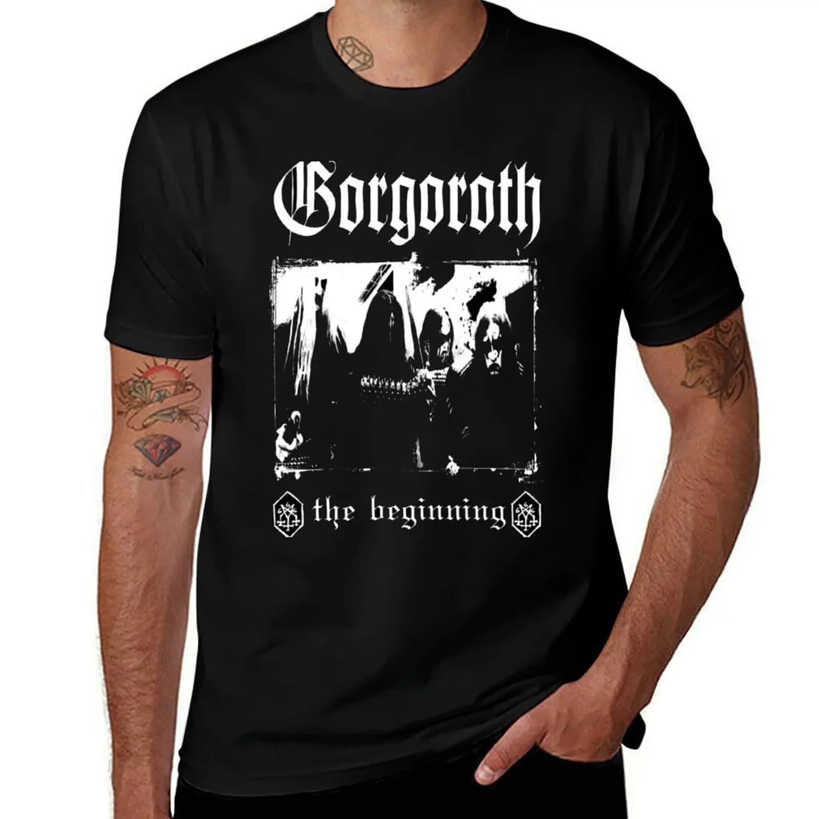 gorgoroth new logo T-Shirt Summer Fashion Casual Tee Shirt T-Shirt