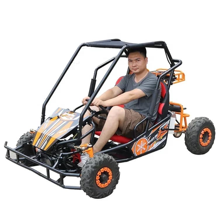 125cc Gas-Powered Go Karts,Go Karts for Kids,Kart Cross Buggy