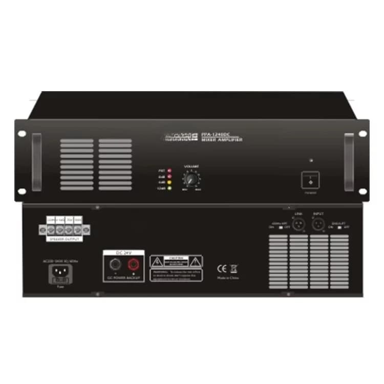 Professional PA Amplifier 240W PPA-1240DC Power Amplifier