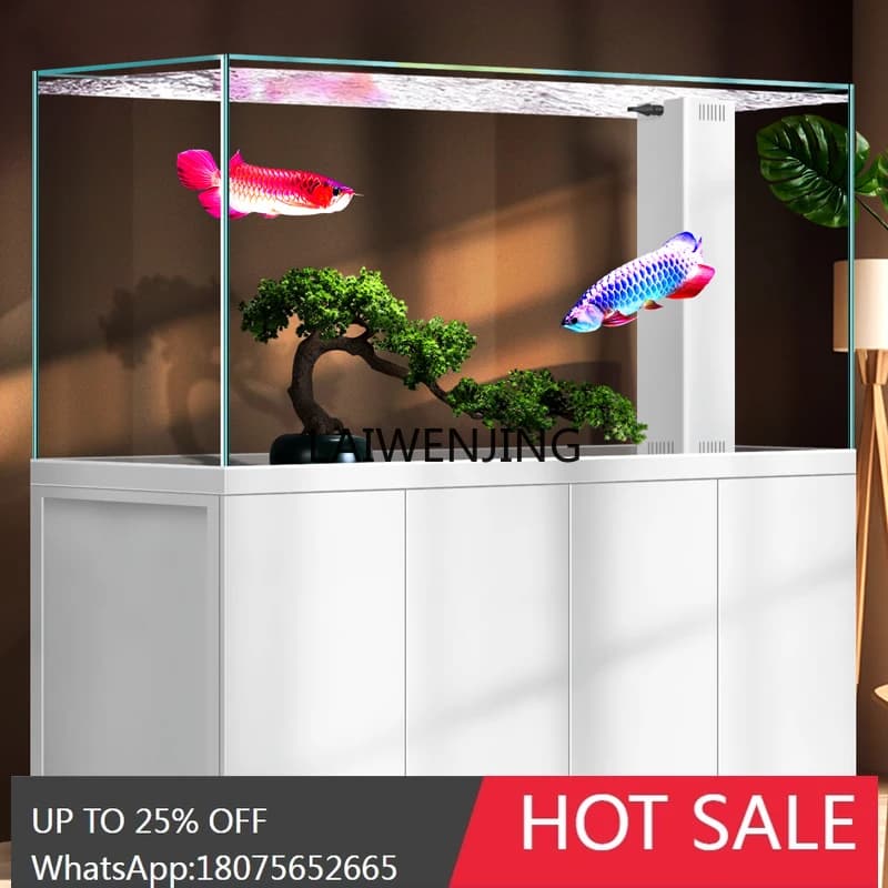 MJY new arowana professional bottom filter aquarium living room household ecological water tank